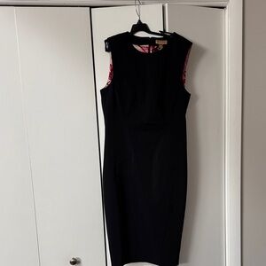 Ted Baker London Black Midi pencil Dress